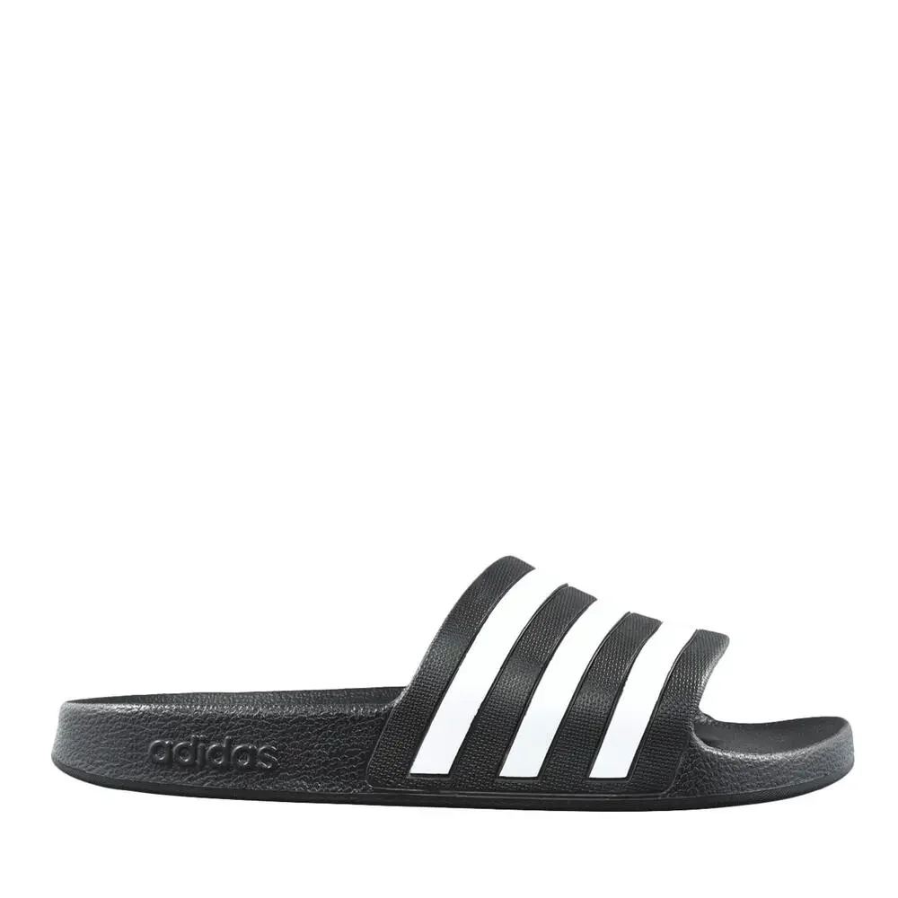 Adidas Men's Adilette Aqua Shower Slide Sandal in Core Black/Cloud Size 11 NWT